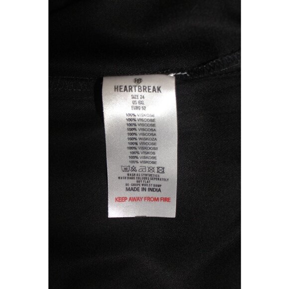 nwt ASOS Heartbreak Plus High Waisted Fit & Flare Pants with Contrast Stich (20) - Picture 9 of 13